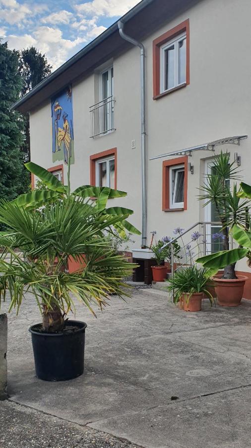 Ferienwohnung "Zum Alten Kuhstall" Oberhausen  エクステリア 写真